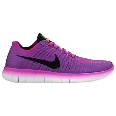 Nike Free RN Flyknit Women's Running Shoes Hyper Violet/Black Nike Free RN Flyknit Women's Running Shoes Hyper Violet/Black